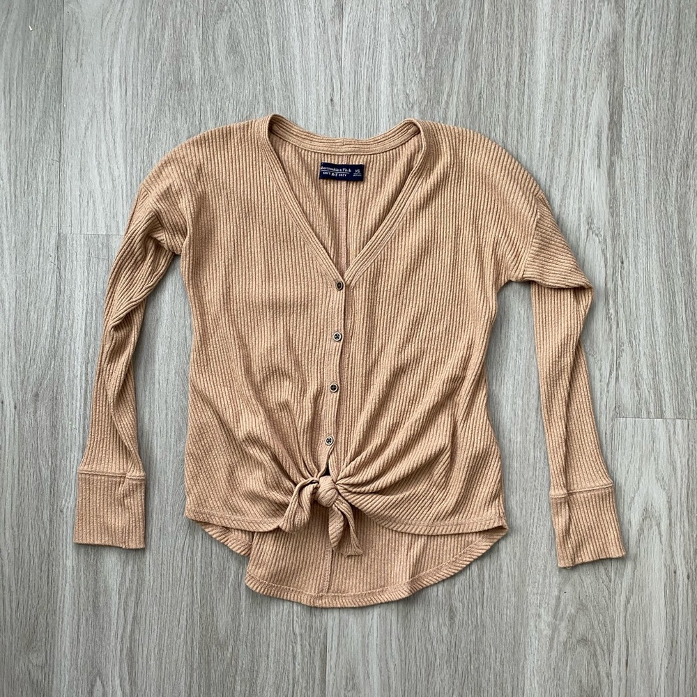 Abercrombie Tie-Front Top XS